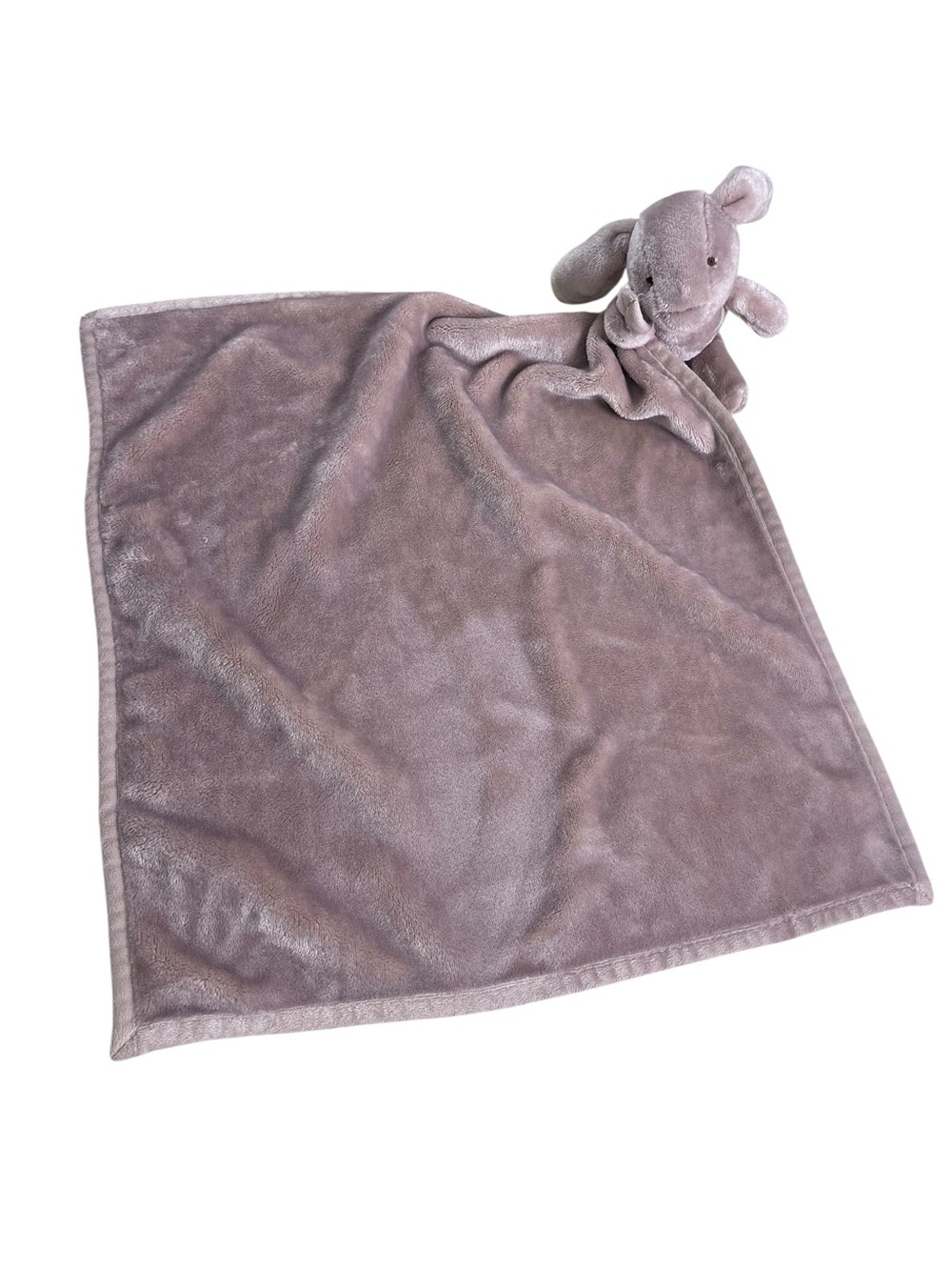 UnHide Lil Marsh Mauve Pink Long Ear Bunny Soft Baby Lovey Security Blanket